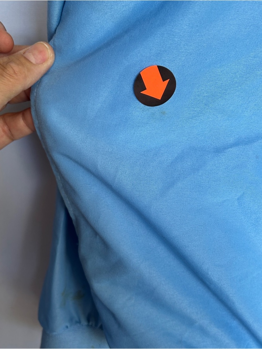 Womens Tennessee Lady Vols Windbreaker Jacket Orange Blue Hooded Large volunteer - Picture 11 of 14